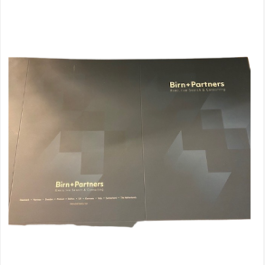 Blue Board Services folder for dossiers 